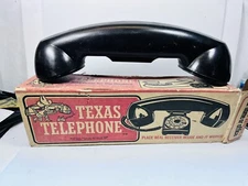 1969 Giant Retro Phone Texas Telephone by Poynter Products In Box Not Complete