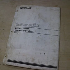 CAT CATERPILLAR D10N TRACTOR Electrical System Wiring Diagram Schematic Manual