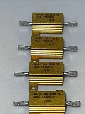 Dale RH-10 15,000 Ohm 10 Watt 3% Metal Power Resistor 10W New Lot of (4)