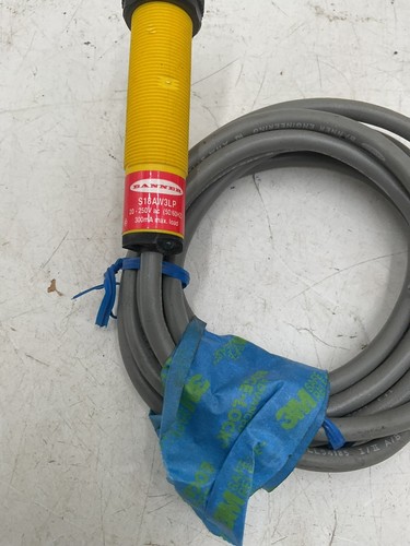 Banner S18AW3LP Sensor 20-250VAC 50/60Hz 300mA - Picture 4 of 6