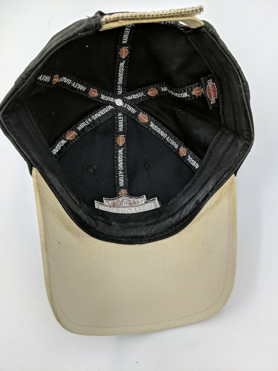 ◆Harley Davidson◆ EST 1903 Cap Black HH15181201 Harley-Davidson Mens 1903 Cap Hat Orange, Tan & Black one