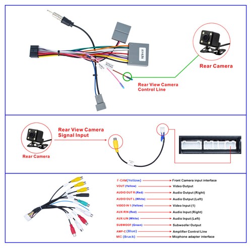 4+32G For Honda CRV CR-V 2007-2011 Car Stereo Android 14 GPS Navi Radio Carplay - Picture 9 of 13