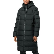 Jack Wolfskin Womens Frozen Palace Warm Winter Down Jacket - Black - L