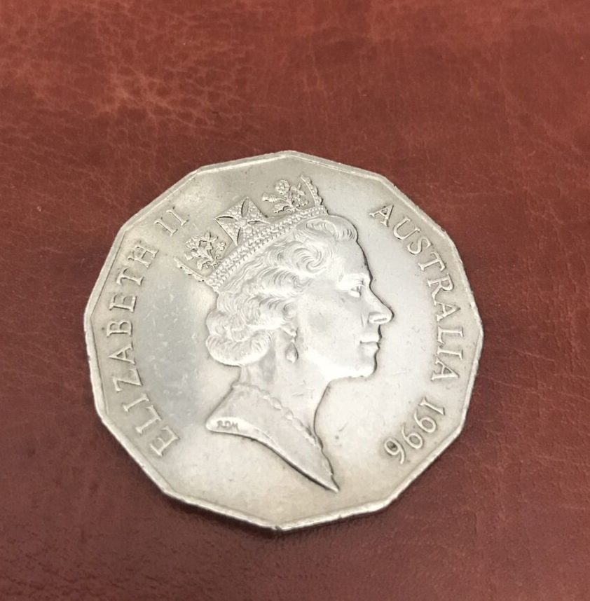 Australian rare 50 cents of The Queen Elizabeth since 1996 | eBay