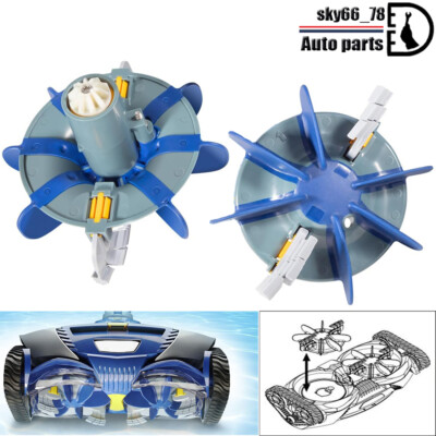 2PACK For Zodiac MX6/8, MX6/8 Elite R0714300 Cyclonic Scrubbing Turbine Assembly
