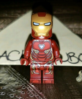 LEGO MARVEL SUPER HEROES 76108 MARK 50 TONY STARK IRON MAN with MIB POWER  BURST