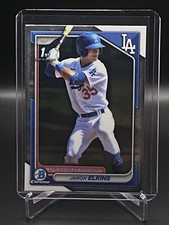 2024 Bowman Chrome Baseball 1st Jaron Elkins BCP-106 Los Angeles Dodgers