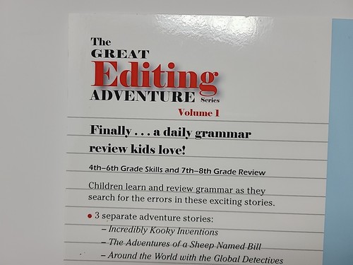 The Great Editing Adventure Series Volume 1  - Picture 3 of 6
