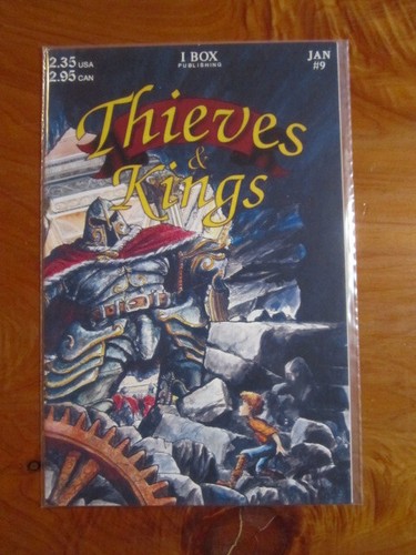 COMIC BOOK THIEVES & KINGS 1995 JANUARY #9 GREAT ** MUST SEE