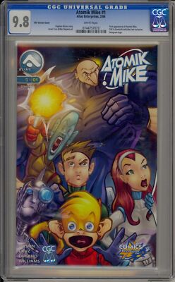 ATOMIK MIKE #1 - CGC 9.8 - CGC/CPG VARIANT W/ CGC HOLOGRAM