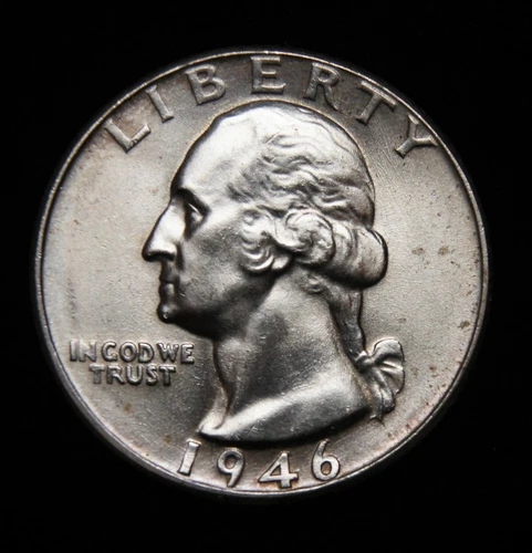 1946 Washington Quarter Gem BU+++++