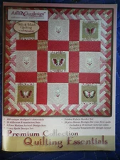 Anita Goodesign QUILTING ESSENTIALS Premium Plus Collection. Physical Book CD