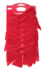 Trim A Home 8 Outdoor Indoor Red Christmas Holiday Bows