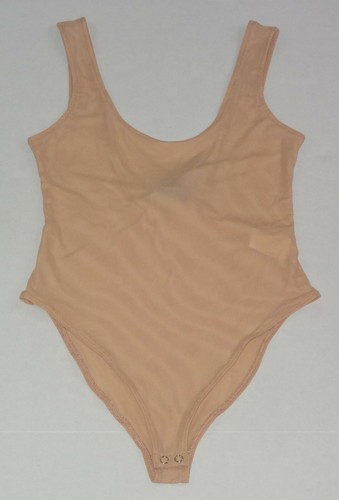 Women's NWT Forever 21 Dusty Pink Knit Bodysuit Sz. S A14-10 - Picture 2 of 6