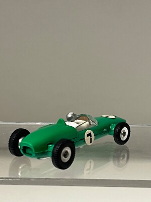 DINKY TOYS GB Réf 241 LOTUS CLIMAX 2,5L F1 1963 avec Pilote England quasi NEUF