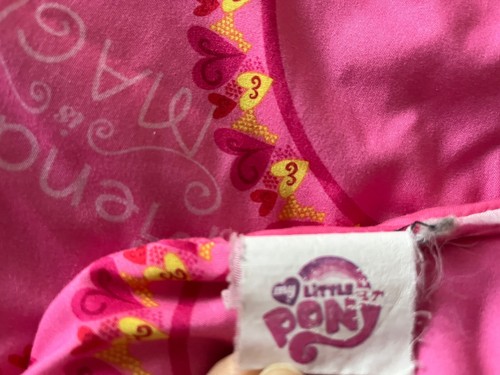 Vtg My Little Pony Bedspread Comforter Franco Collectible Twin Z7 - Picture 7 of 14