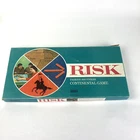 Risk Parker Brothers Continental Board Game 1968 Vintage Complete Distressed Box