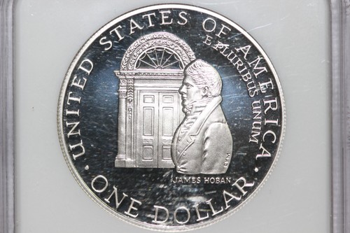 1992-W US Mint White House Commem. 90% Silver Dollar NGC PF 69 UC (1760417-013) - Picture 4 of 4