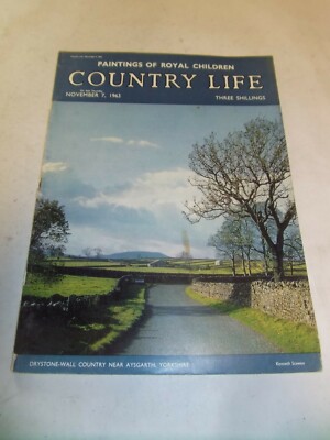 COUNTRY LIFE MAGAZINE -  Nov 7 1963 - Vol CXXXIV No 3479 - Miss G.Brazier-Creagh
