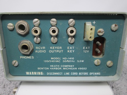 Heathkit Electronic Keyer Model HD-1410 - Zdjęcie 6 z 15