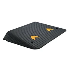 4 inch Rubber Threshold Ramp 33069LBS Non-Slip for Wheelchair/Car/Scooter