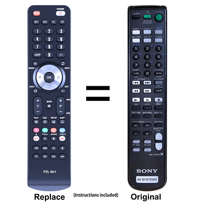 RM-U306B Remote Control For Sony AV System STR-DE497 STR-DE597 STRDE497 STRDE5