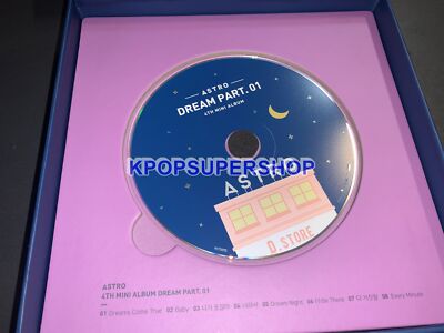 Astro 4th Mini Album Dream Part 01 CD Night Ver Sanha Jinjin Rocky