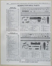 Vintage 1949 REMINGTON Model 550 / 512 Rifle Print Ad