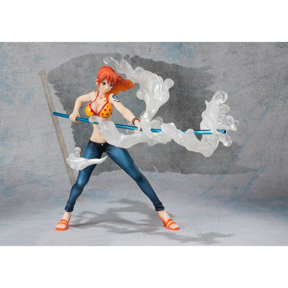 Figuarts ZERO ONE PIECE NAMI Ver Milky Ball Figure Sorcery Clima