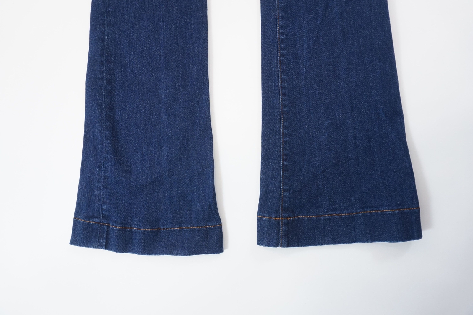 HUGO BOSS Red Women's Jeans Ginas W27 L34 27/34 Blue Dark Blue Flares F2274 image 4