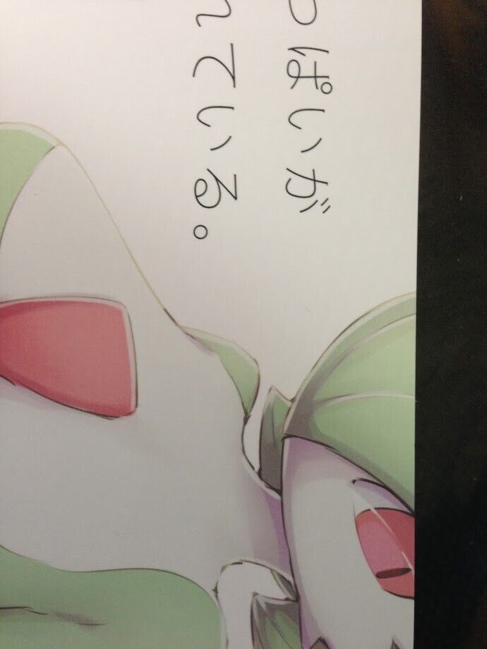 POKEMON doujinshi Gardevoir illustration (A5 76pages) pokeochi vol.5