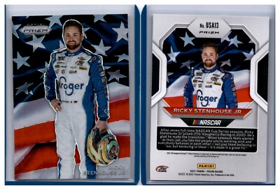 2021 Prizm Nascar Racing USA #13 Ricky Stenhouse Jr