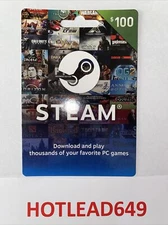 STEAM 100$ Gift card PC!