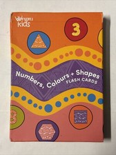 Wingaru Kids, Numbers, Colours Shapes Flash Cards