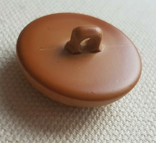 LEATHER LOOK ROUND BUTTONS – SHANK, 15 - 25MM, PLASTIC, RETRO, VINTAGE, CHIC UK - Picture 6 of 15