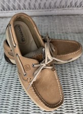 Sperry Top Sider Boat Shoes Linen Oat Women s 5M 9774829 NEW