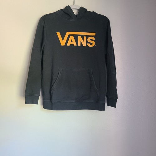 yellow and black vans hoodie