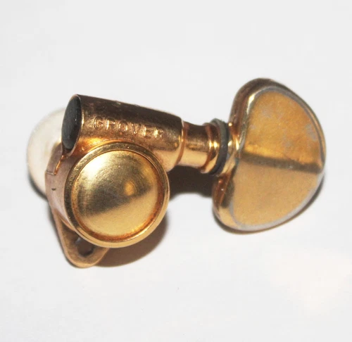 Vintage 1970's Gibson Grover Tuner Gold Milk Bottle Bass Side Les Paul Custom