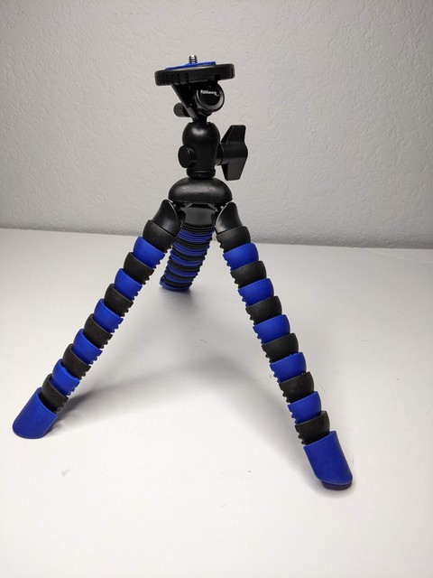 12'' Ultimaxx Gripster Flexible Tripod (Blue) for Camera with Quick Release 12'' Ultimaxx Gripster Flexible Tripod (Blue) for Camera with Quick Release