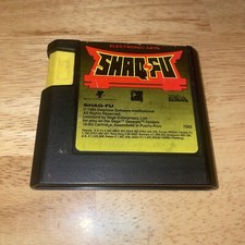 VTG Shaq-Fu (Sega Genesis, 1994) Cart Only Tested Working Shaquille O'Neal