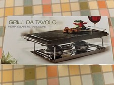Grill da tavola - Pietra ollare rettangolare
