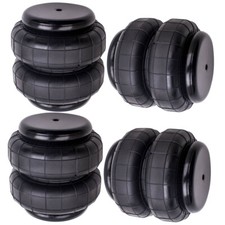 4pcs Air Ride Spring Bags 5000lb 12npt Single Port For Heavy Duty Truck