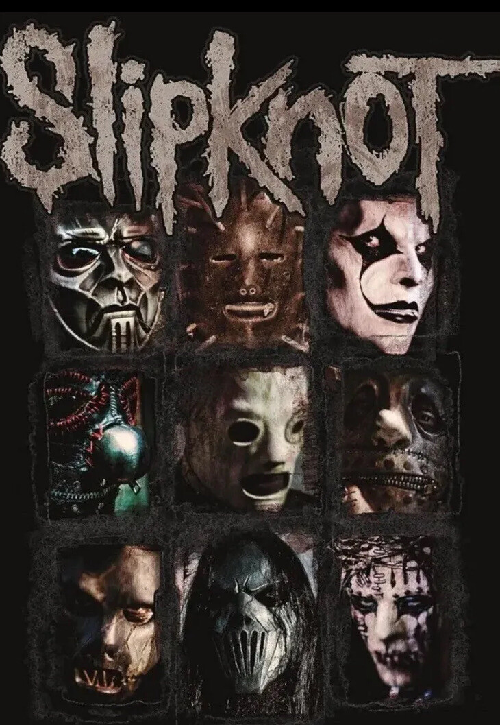 Trends International Slipknot Band - Masks 08 Wall Poster, 22.375