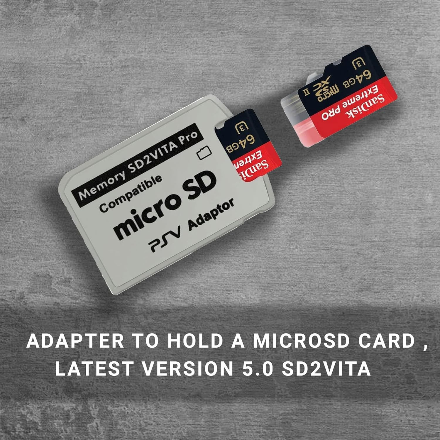 Sd2Vita PS Vita Memory Card Adapter Compatible with PS Vita 1000/2000 3