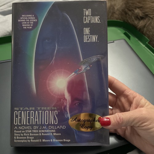 Generations by J. M. Dillard (1994, Hardcover) **SIGNED** - Imagen 1 de 12