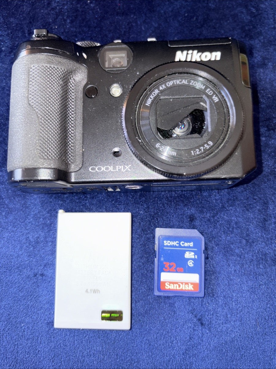 Nikon COOLPIX P6000 Digital Camera Black From Japan UNTESTED Nikon COOLPIX P6000 Digital Camera Black From Japan UNTESTED
