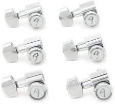 Fender Stratocaster/Telecaster Left-Handed Locking Tuning Machines Set -