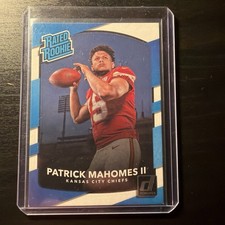 2017 Panini Donruss - Rated Rookie Patrick Mahomes II #327 (RC)