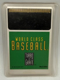 NEC WORLD CLASS BASEBALL FOR TURBOGRAFX-16 SPORTS BASEBALL GAME (CP2022976)