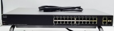 Cisco SG200-26P 26-Port Gigabit PoE Managed Smart Switch